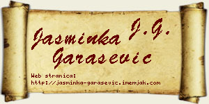 Jasminka Garašević vizit kartica